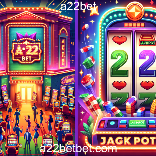 Descubra a Emoção dos Jackpots no a22bet
